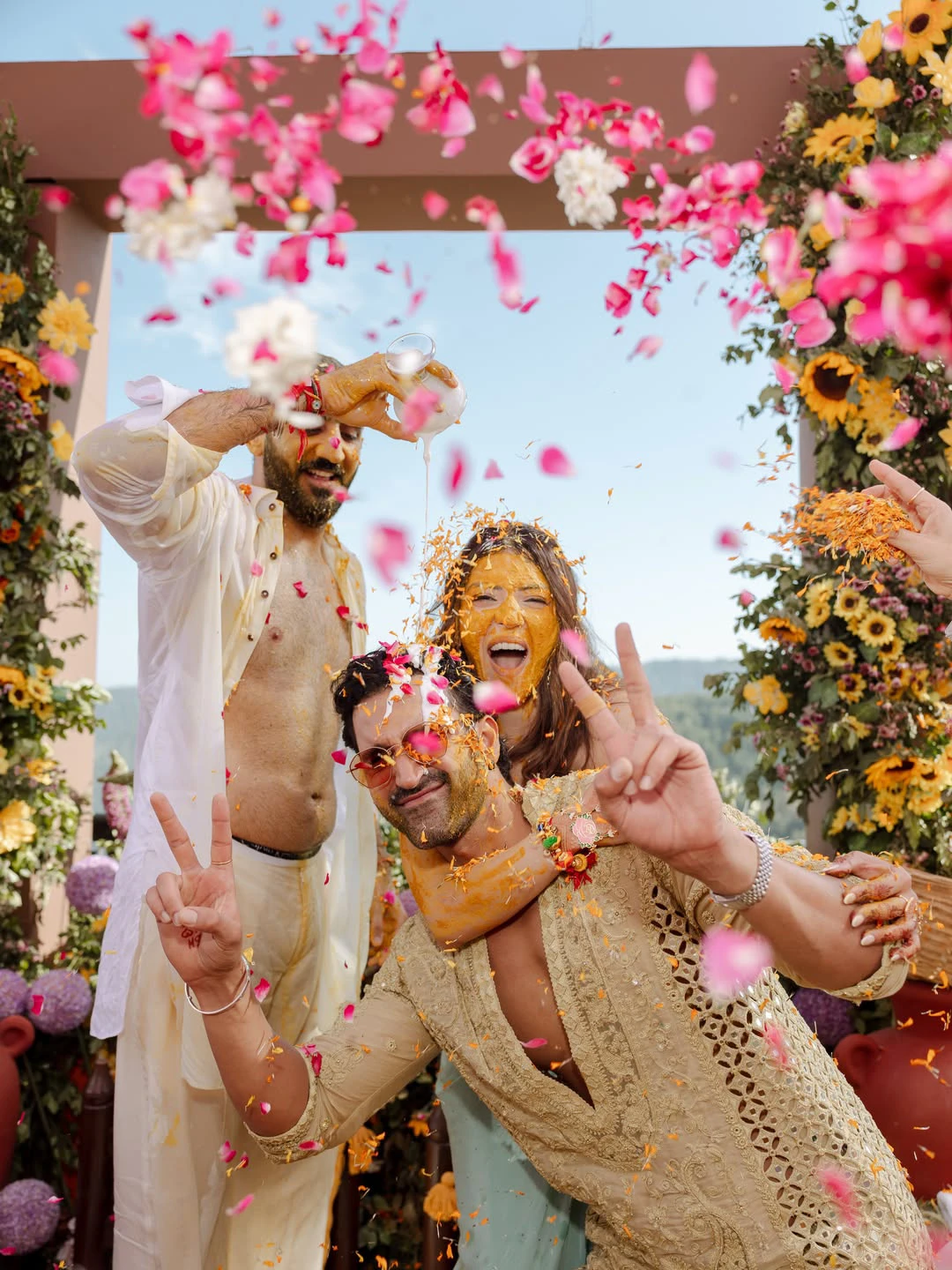 Mehreen Pirzada Shares her Haldi Ceremony Photos