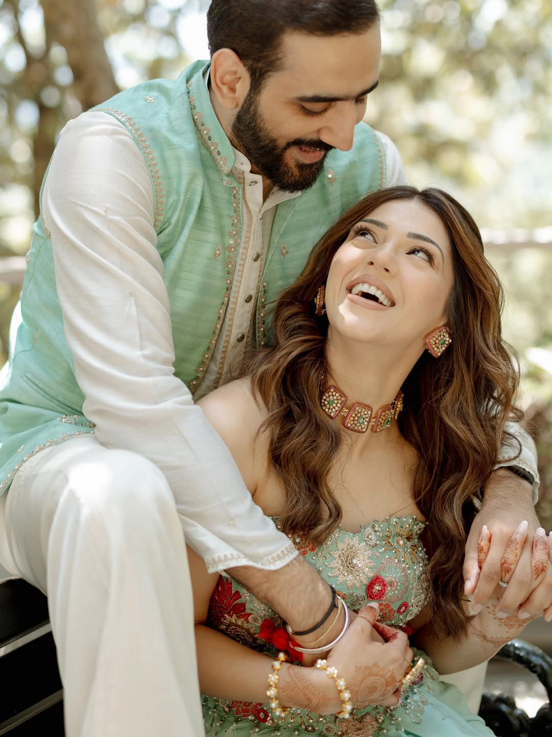 Mehreen Pirzada Shares Special Photos with Husband
