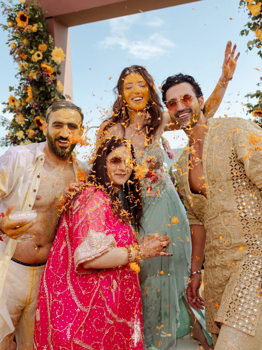 Mehreen Pirzada Shares her Haldi Ceremony Photos