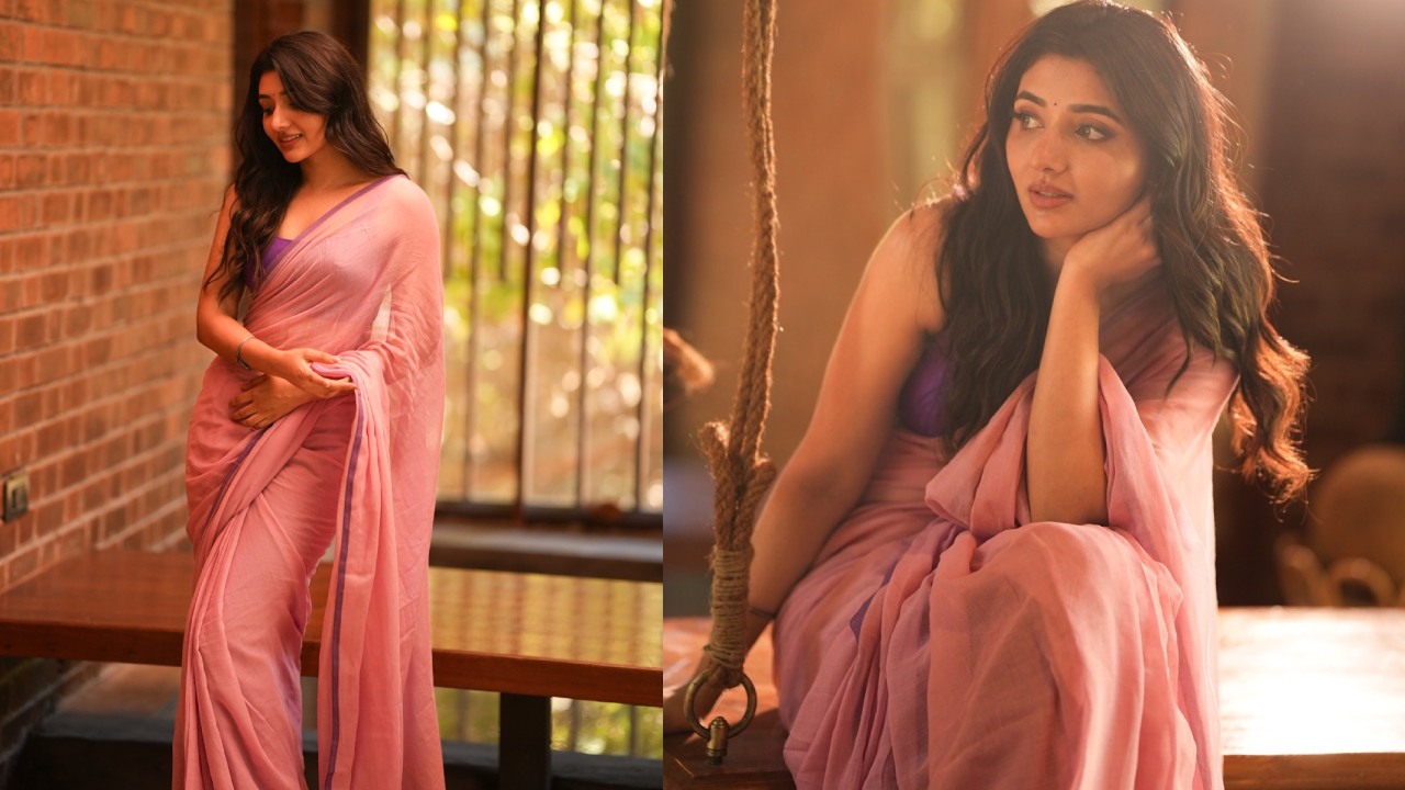 Mirna Menon : పలుచని చీరలో మిర్నా మీనన్ పరువాలు..