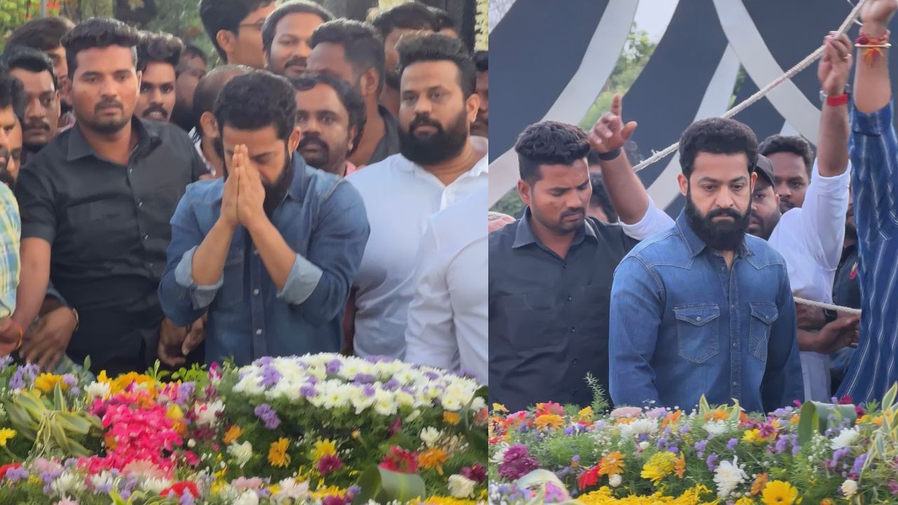 NTR Pay Tributes to Sr NTR on his Birth Anniversary