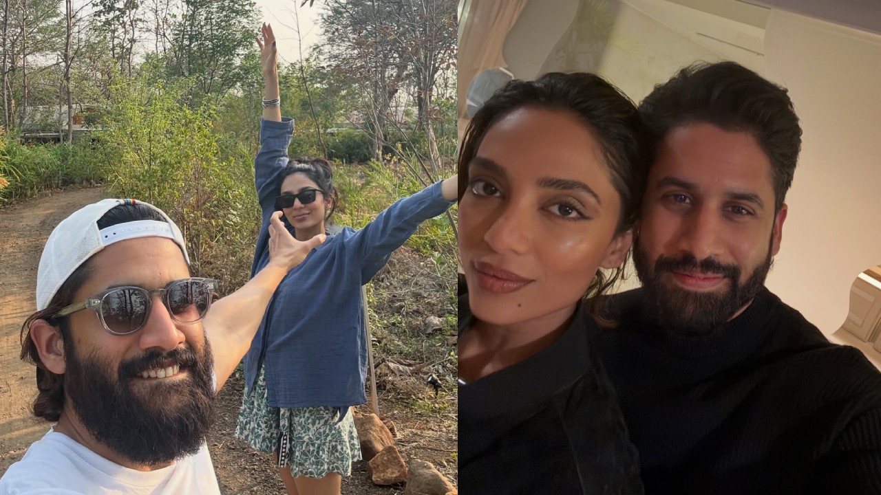 Nag Chaitanya : శోభిత బర్త్ డే.. భార్యతో స్పెషల్ ఫొటోలు షేర్ చేసిన నాగ చైతన్య.. విషెష్ చెప్తూ..