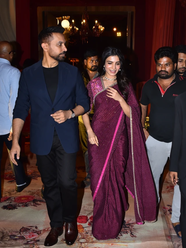 Naga Chaitanya Sobhita Samantha Raj in Wedding Reception