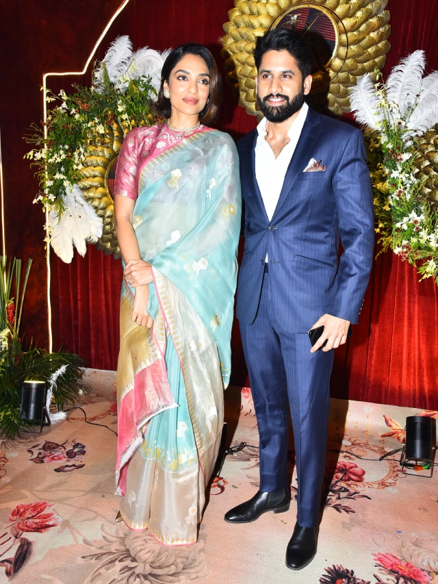 Naga Chaitanya Sobhita Samantha Raj in Wedding Reception