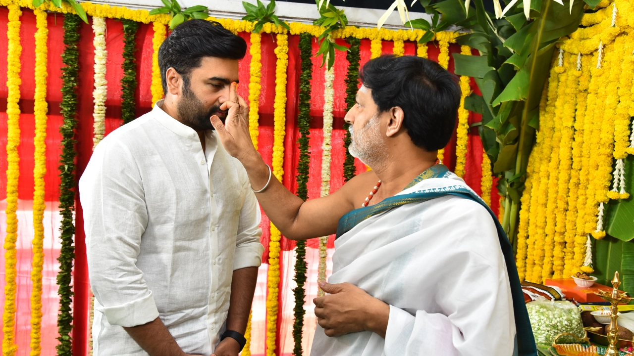 Nara Rohith New Movie Opening Ceremony
