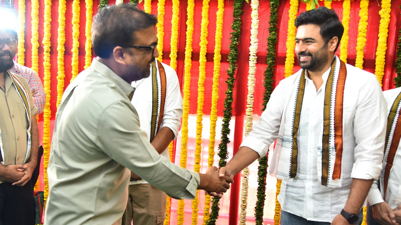 Nara Rohith New Movie Opening Ceremony