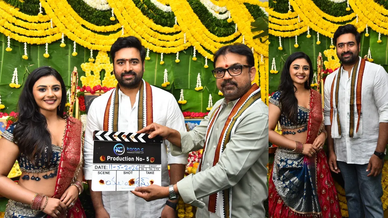 Nara Rohith New Movie Opening Ceremony