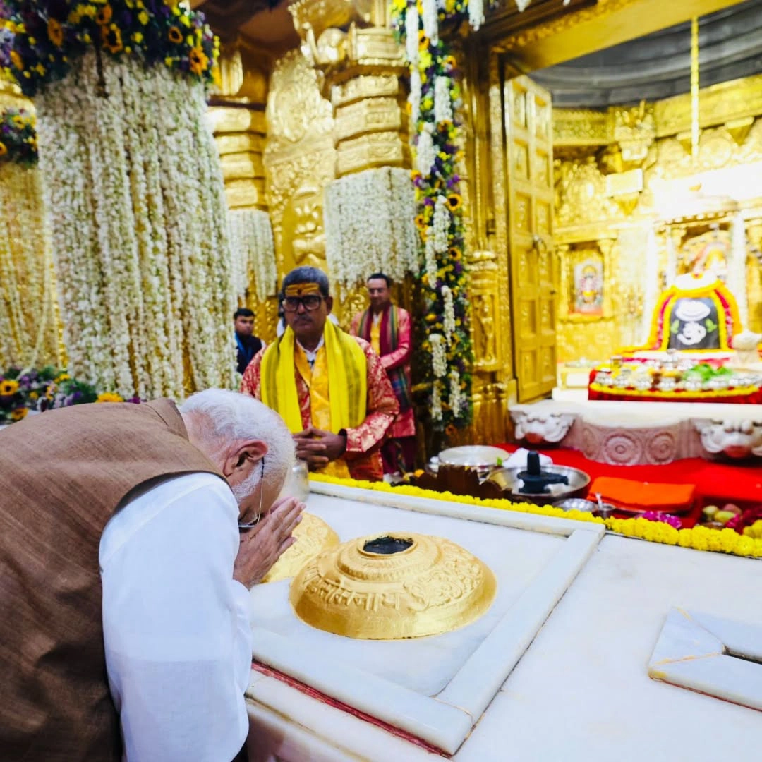 Narendra Modi Visits Somnath Temple
