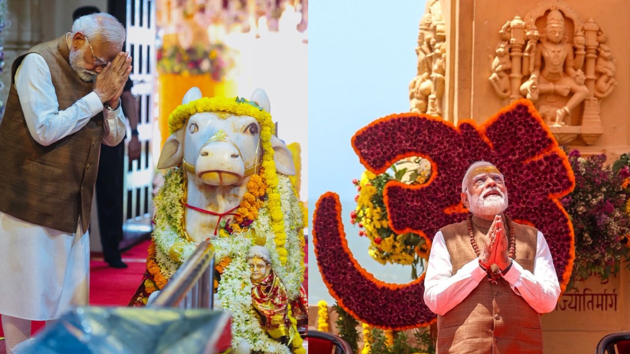 Narendra Modi : సోమనాథ్‌ ఆలయంలో ప్రధాని మోదీ పూజలు.. ఫొటోలు..