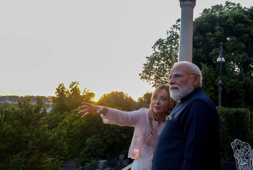 Narendra Modi Giorgia Meloni