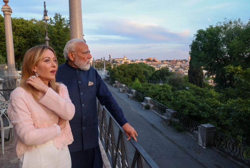 Narendra Modi Giorgia Meloni