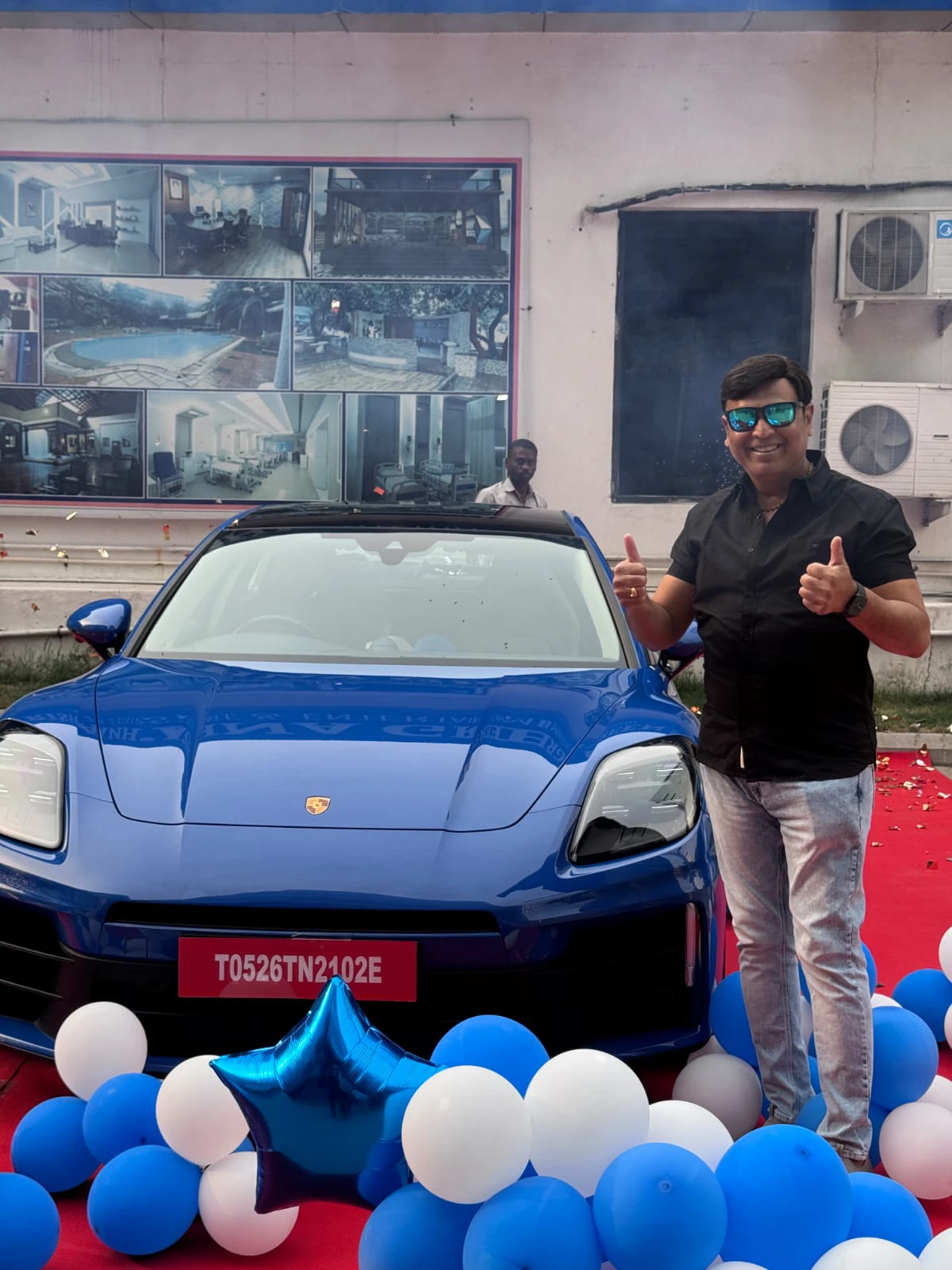 Naresh Vijaykrishna Buys Costly Porsche Car