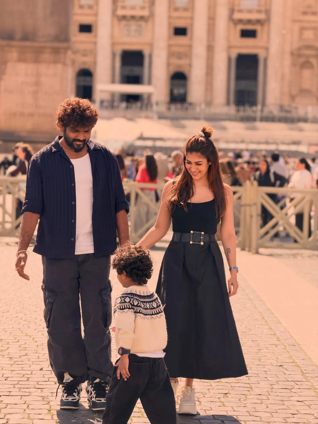 Nayanthara Enjoying Vacation with Family