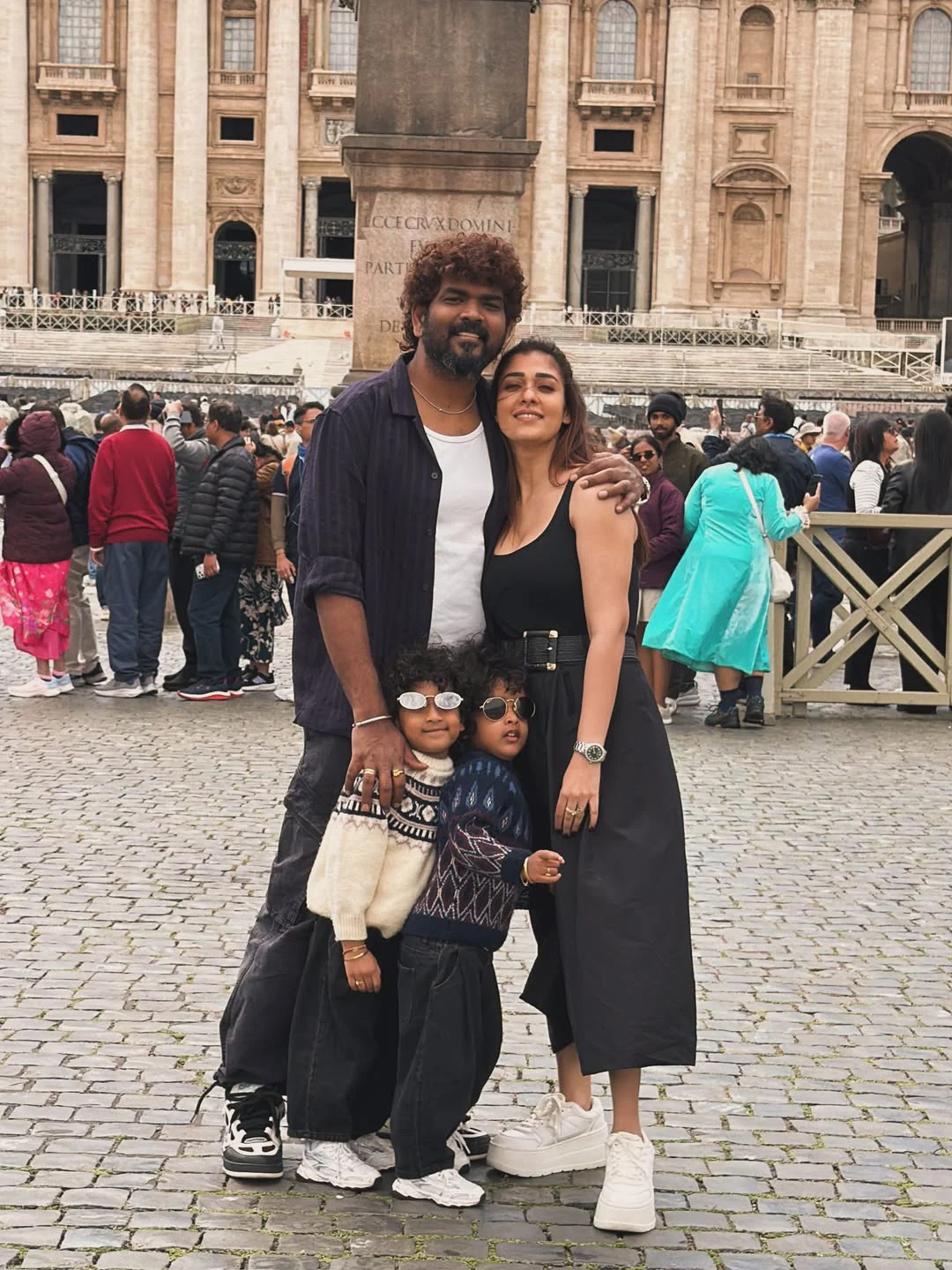 Nayanthara Enjoying Vacation with Family