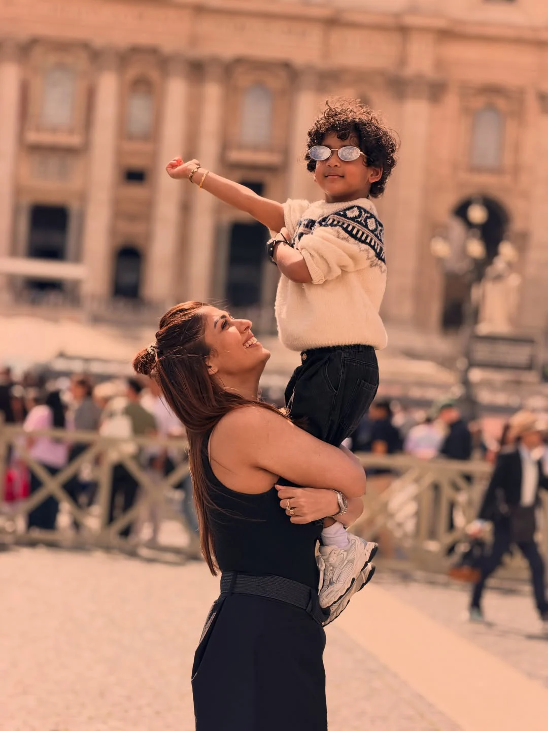 Nayanthara Enjoying Vacation with Family