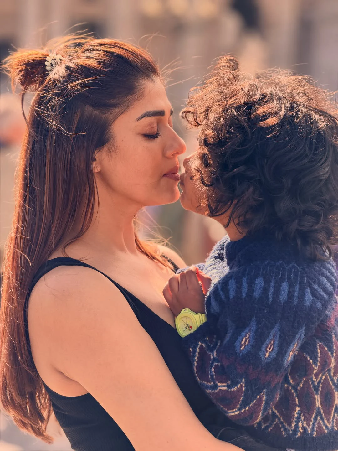 Nayanthara Enjoying Vacation with Family