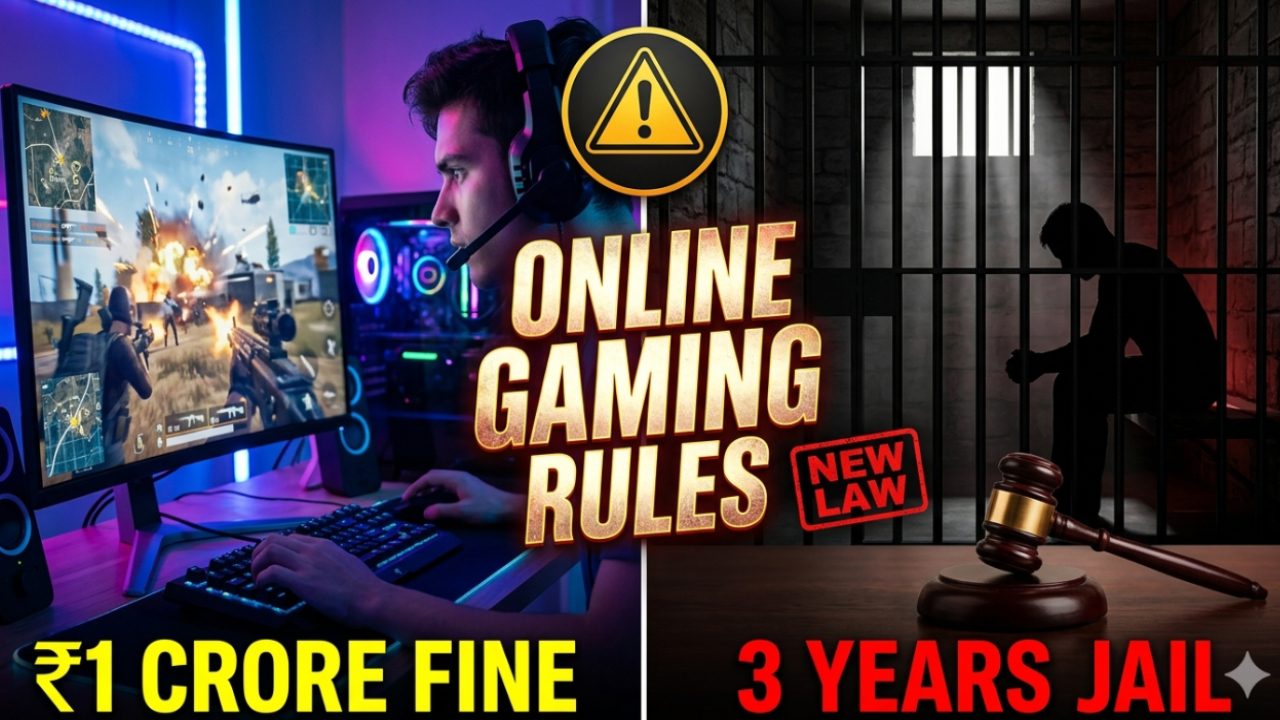 Online Gaming Rules : గేమర్లకు బిగ్ షాక్.. మే 1 నుంచి కొత్త ఆన్‌లైన్ గేమింగ్ రూల్స్.. ఉల్లంఘిస్తే 3 ఏళ్ల జైలు శిక్ష.. రూ. కోటి ఫైన్..!