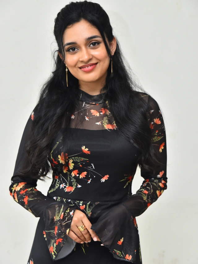 Nidhi Pradeep Stunning Looks in Black Dress