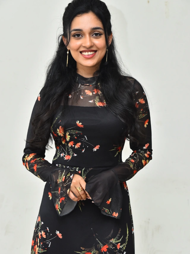 Nidhi Pradeep Stunning Looks in Black Dress