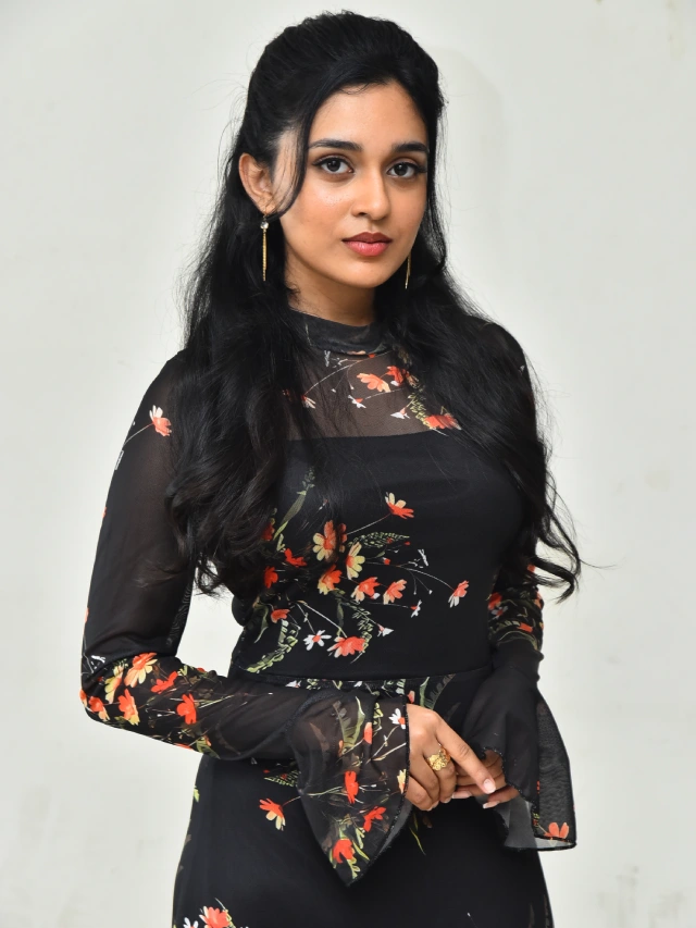 Nidhi Pradeep Stunning Looks in Black Dress