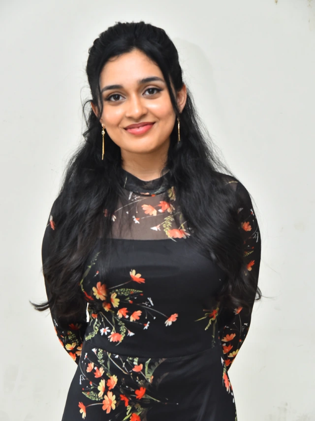 Nidhi Pradeep Stunning Looks in Black Dress