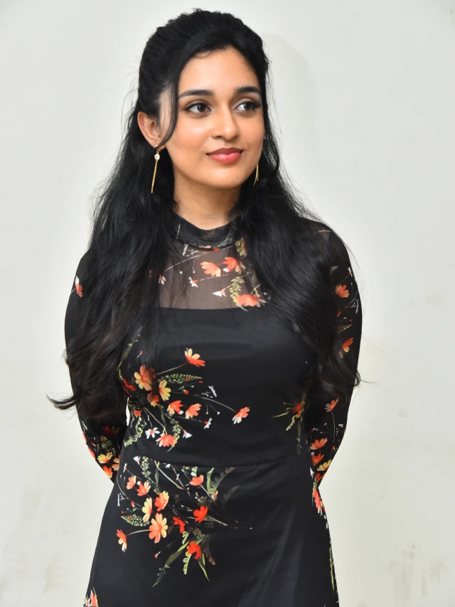 Nidhi Pradeep Stunning Looks in Black Dress