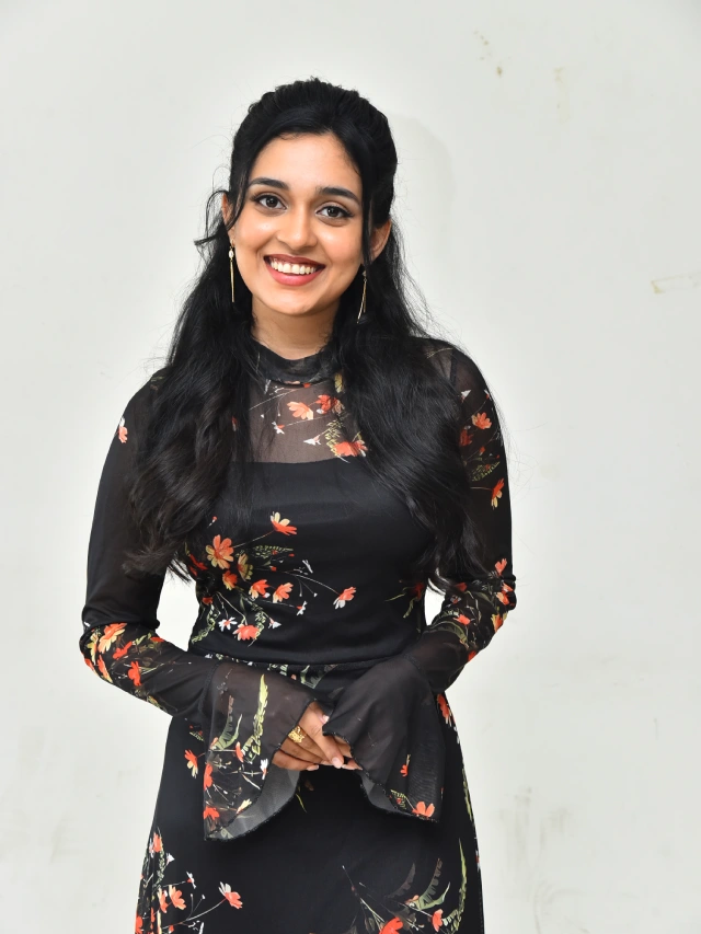 Nidhi Pradeep Stunning Looks in Black Dress