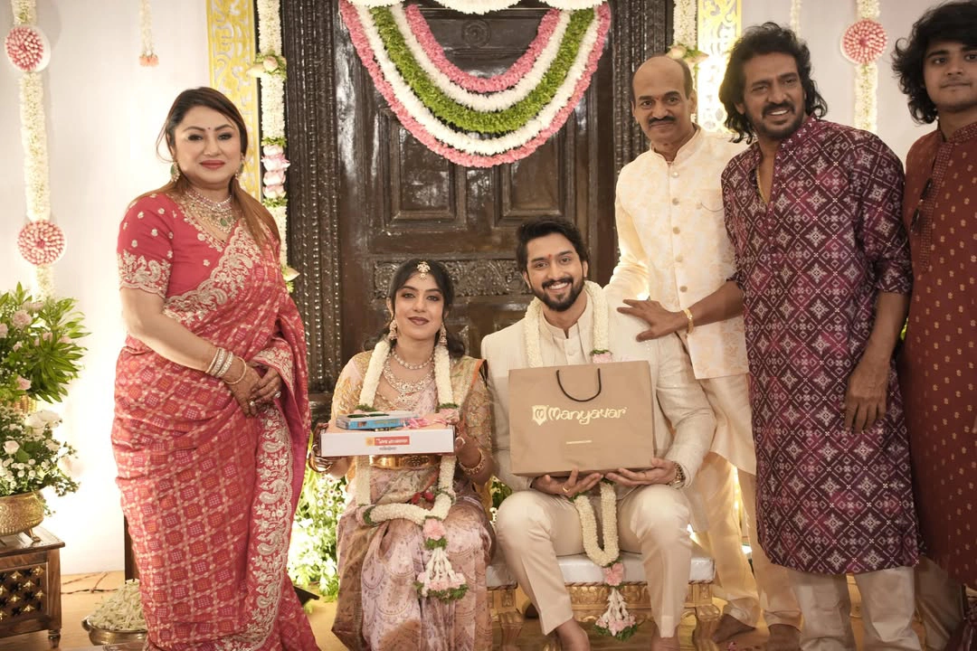 Niranjan Sudhindra Engagement with Sanjana
