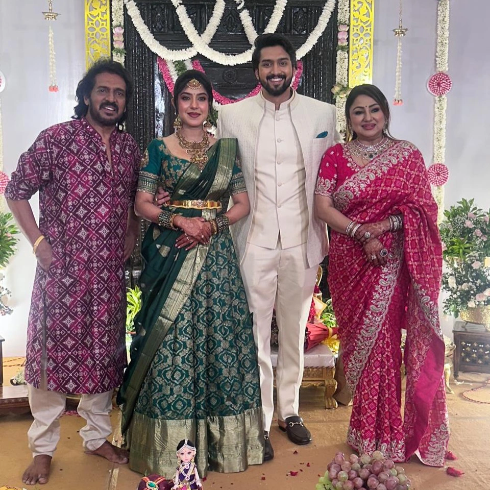 Niranjan Sudhindra Engagement with Sanjana