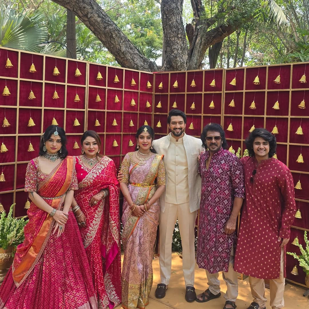 Niranjan Sudhindra Engagement with Sanjana