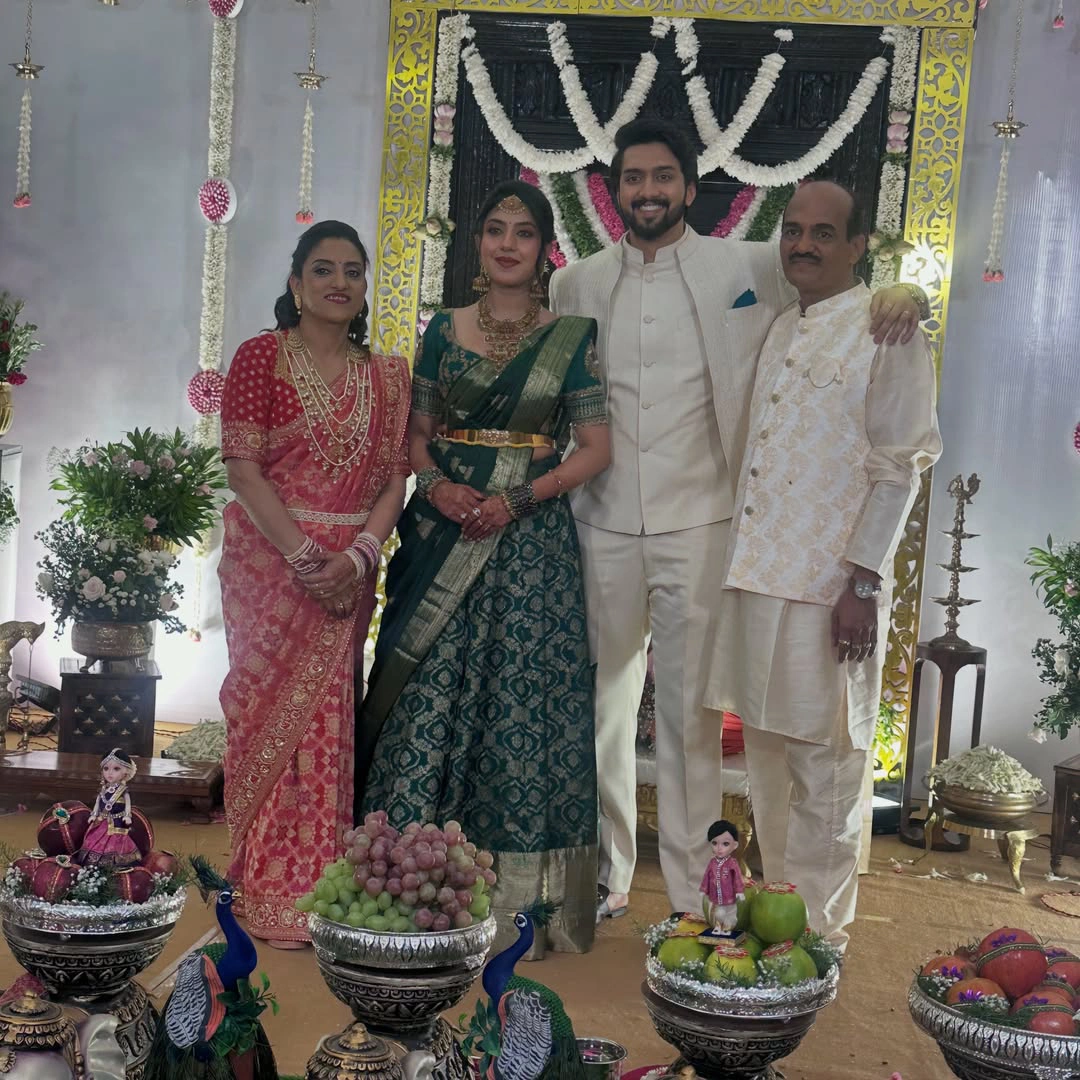 Niranjan Sudhindra Engagement with Sanjana