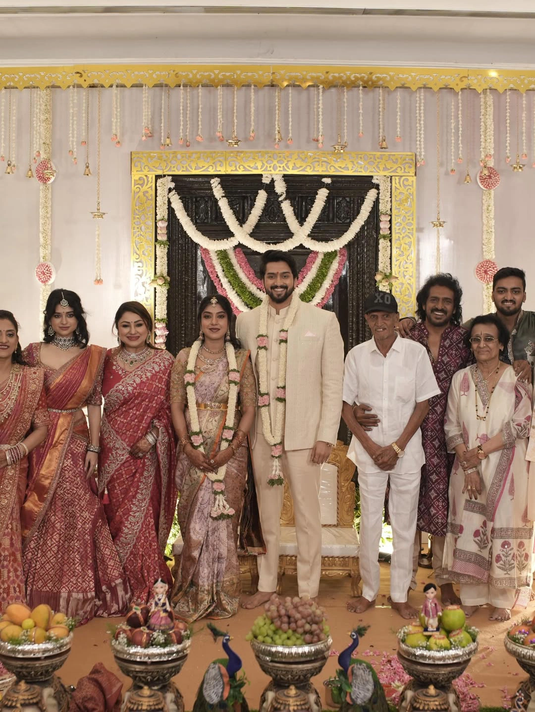 Niranjan Sudhindra Engagement with Sanjana