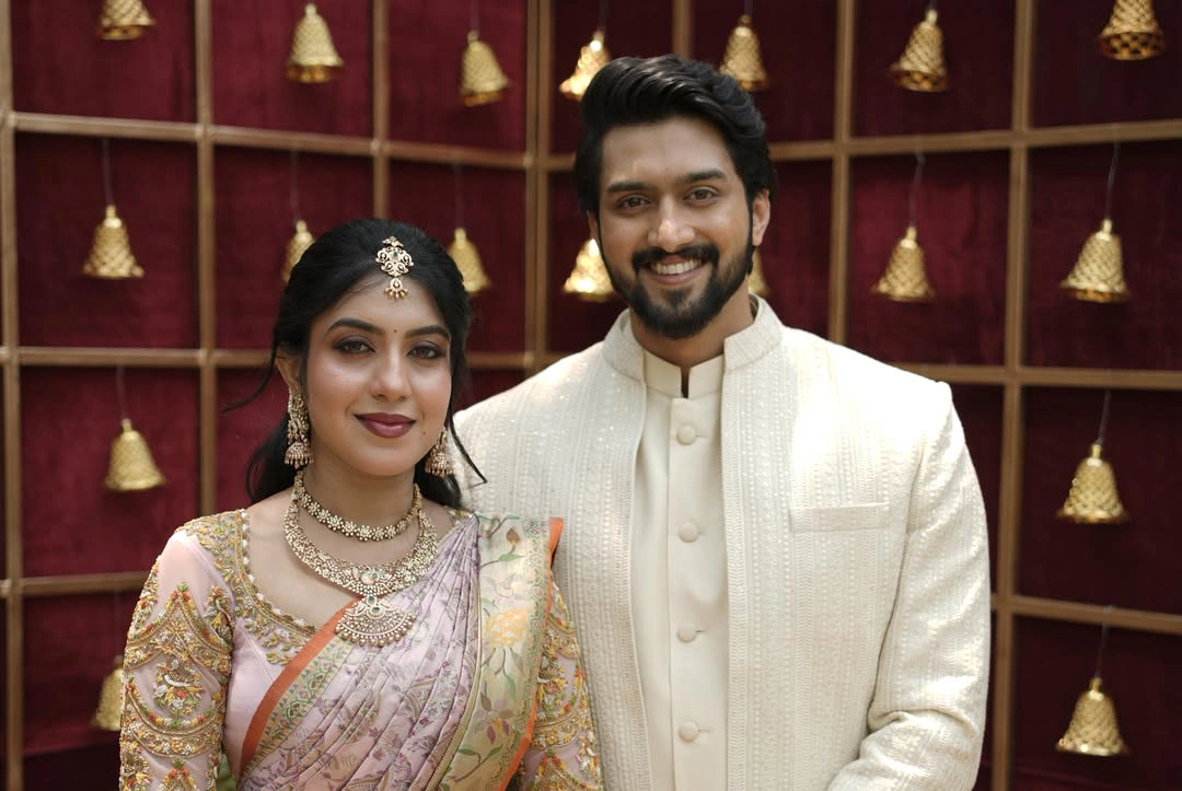 Niranjan Sudhindra Engagement with Sanjana