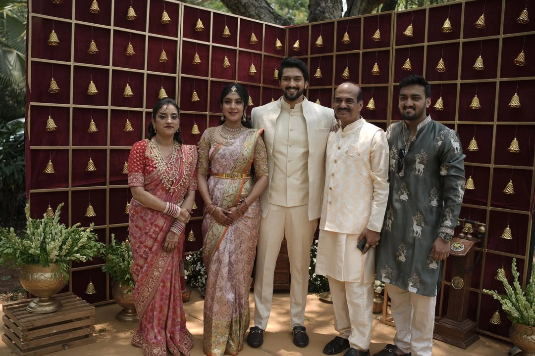 Niranjan Sudhindra Engagement with Sanjana
