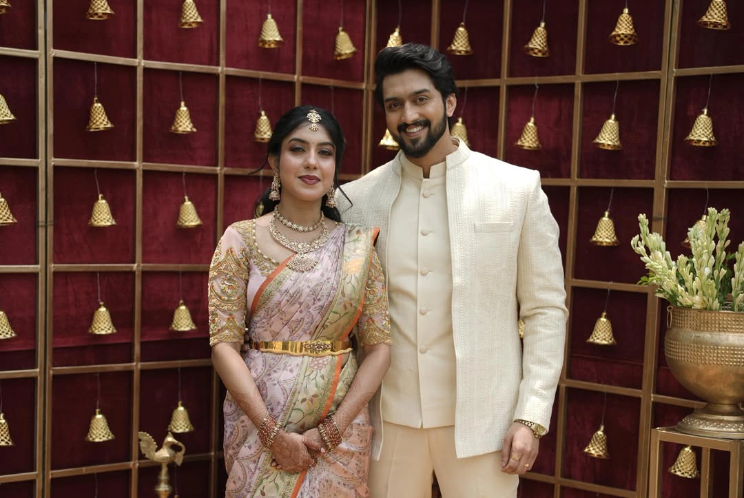Niranjan Sudhindra Engagement with Sanjana