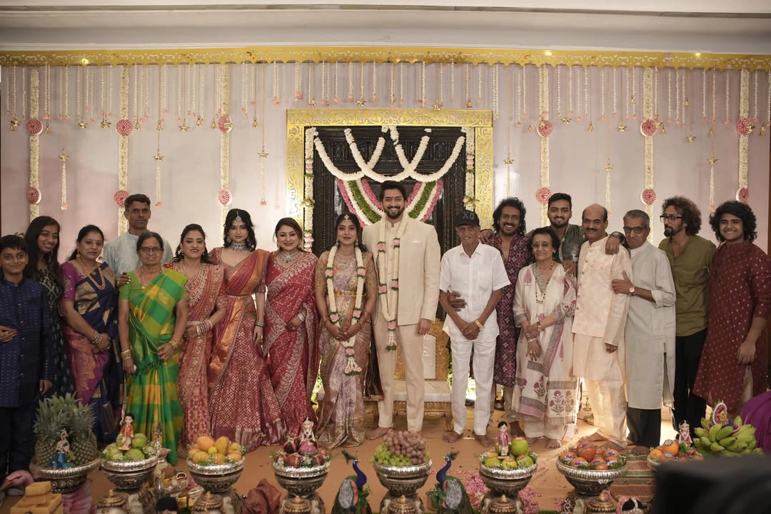 Niranjan Sudhindra Engagement with Sanjana