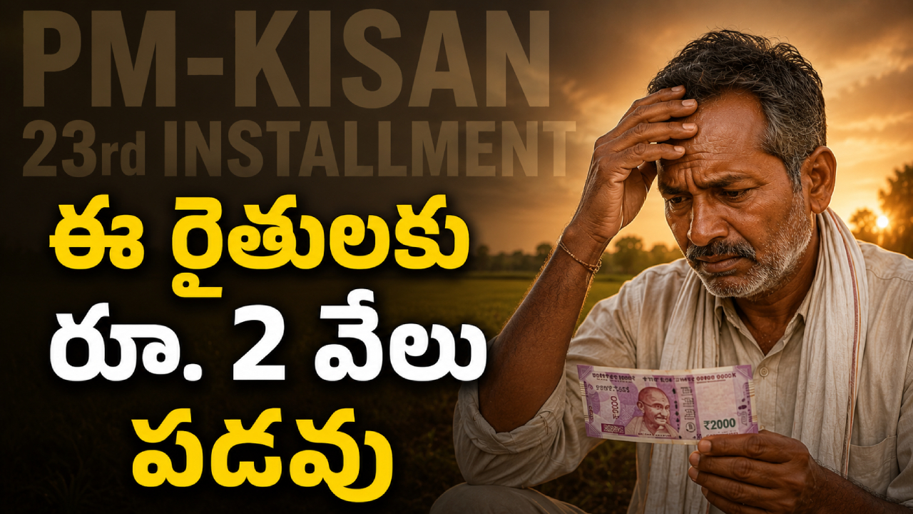 PM-Kisan 23rd Installment : బిగ్ అలర్ట్.. పీఎం కిసాన్ 23వ వాయిదా వచ్చేస్తోంది.. ఈ రైతులకు రూ. 2 వేలు పడవు.. స్టేటస్ ఎలా చెక్ చేయాలంటే?