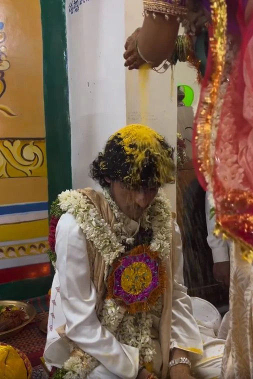 Patas Praveen Married his Lover Kadem Vamshitha