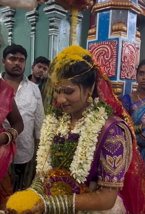 Patas Praveen Married his Lover Kadem Vamshitha