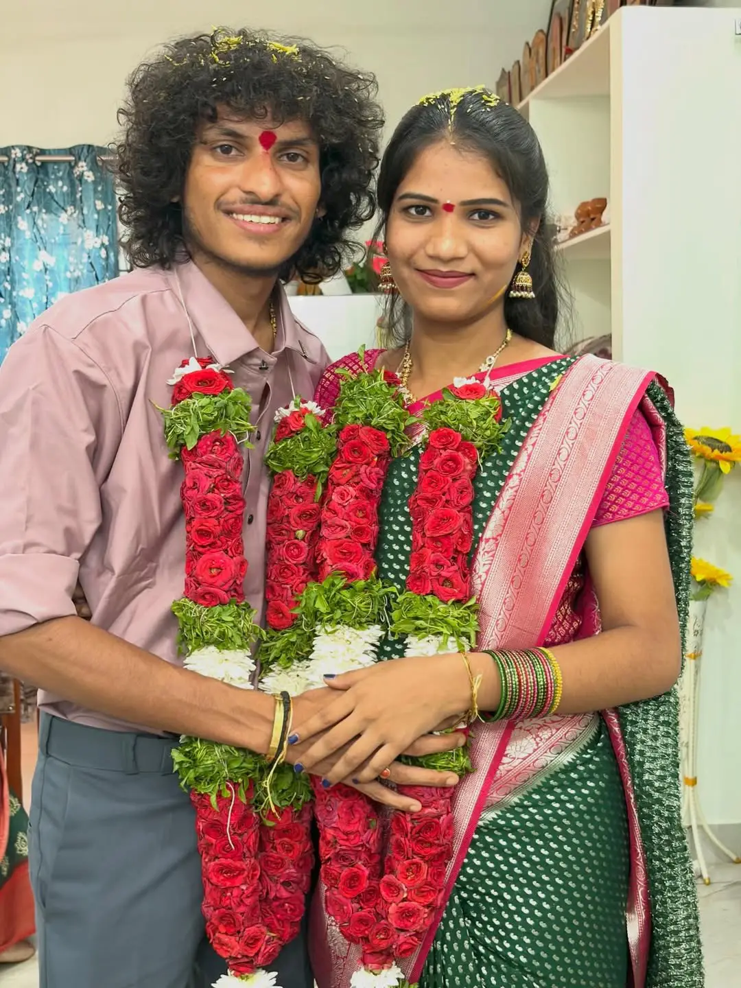 Patas Praveen Engagement to Vamshitha