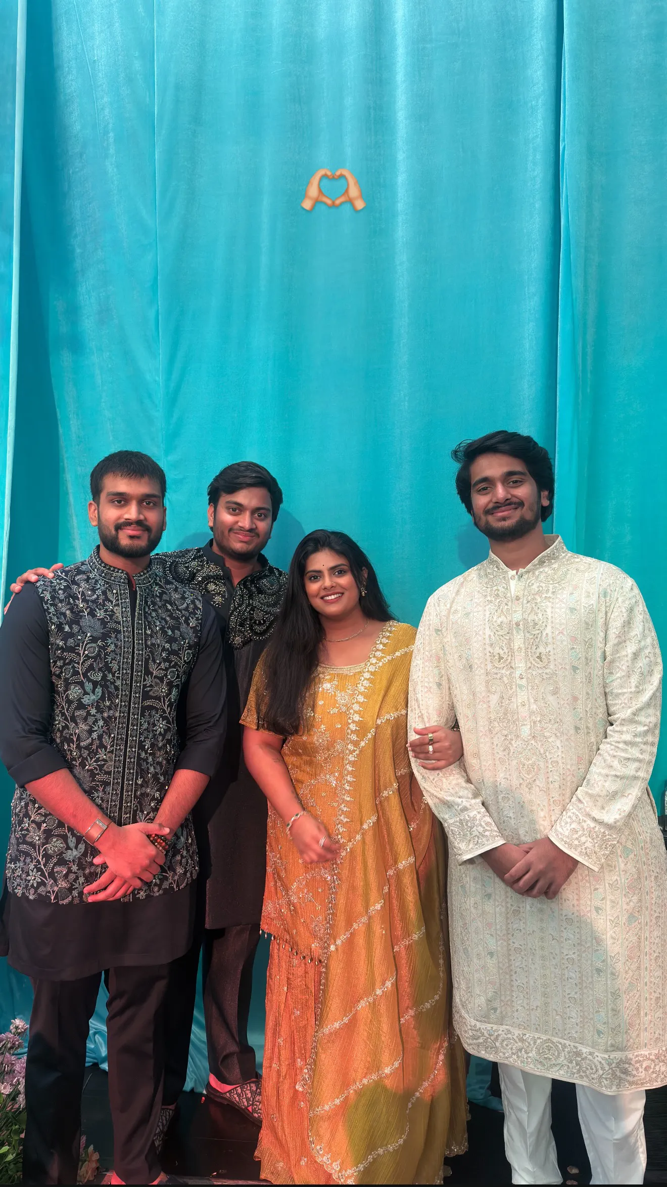 Pavithra Puri Enjoying in Bandla Ganesh Daughter Engagement