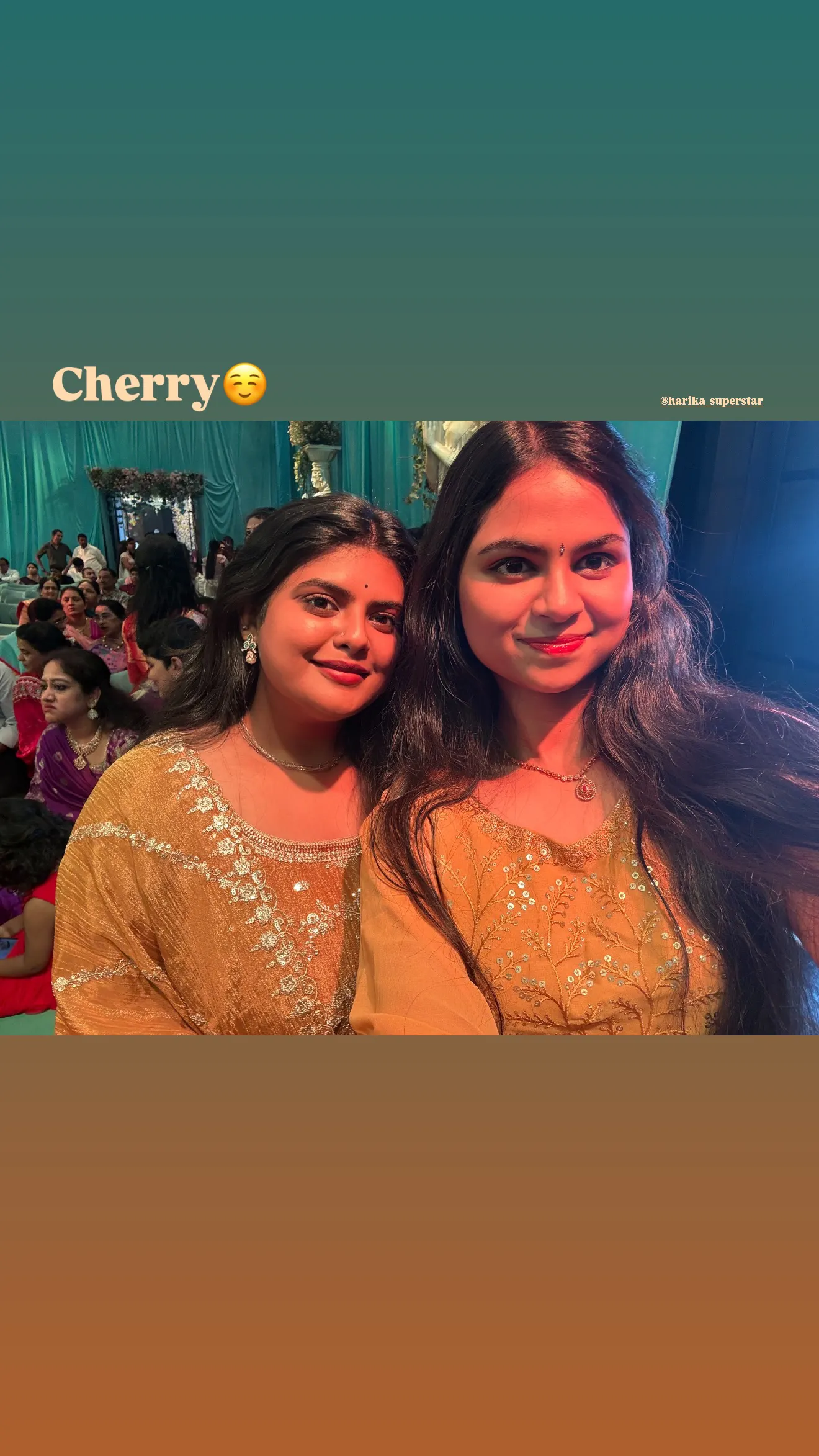Pavithra Puri Enjoying in Bandla Ganesh Daughter Engagement