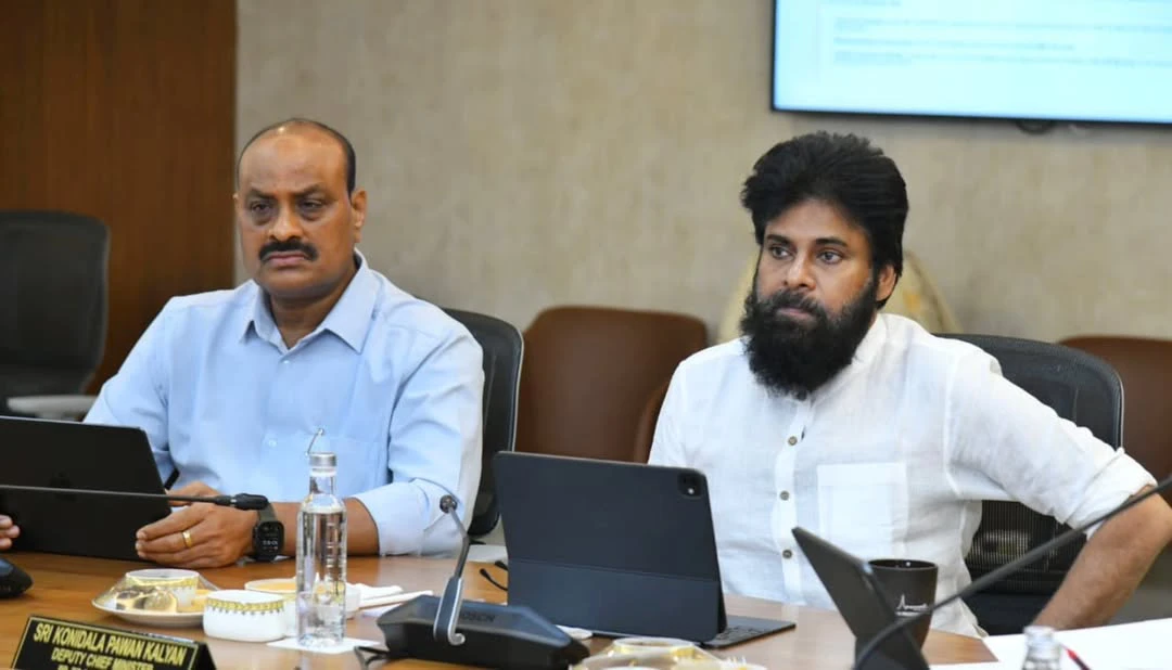 Pawan Kalyan Attends Cabinet Meeting After Operation