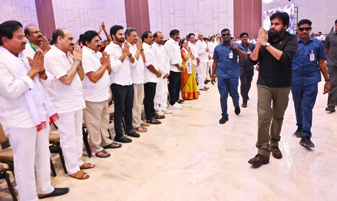 Pawan Kalyan Meeting with Janasena Sadhaks