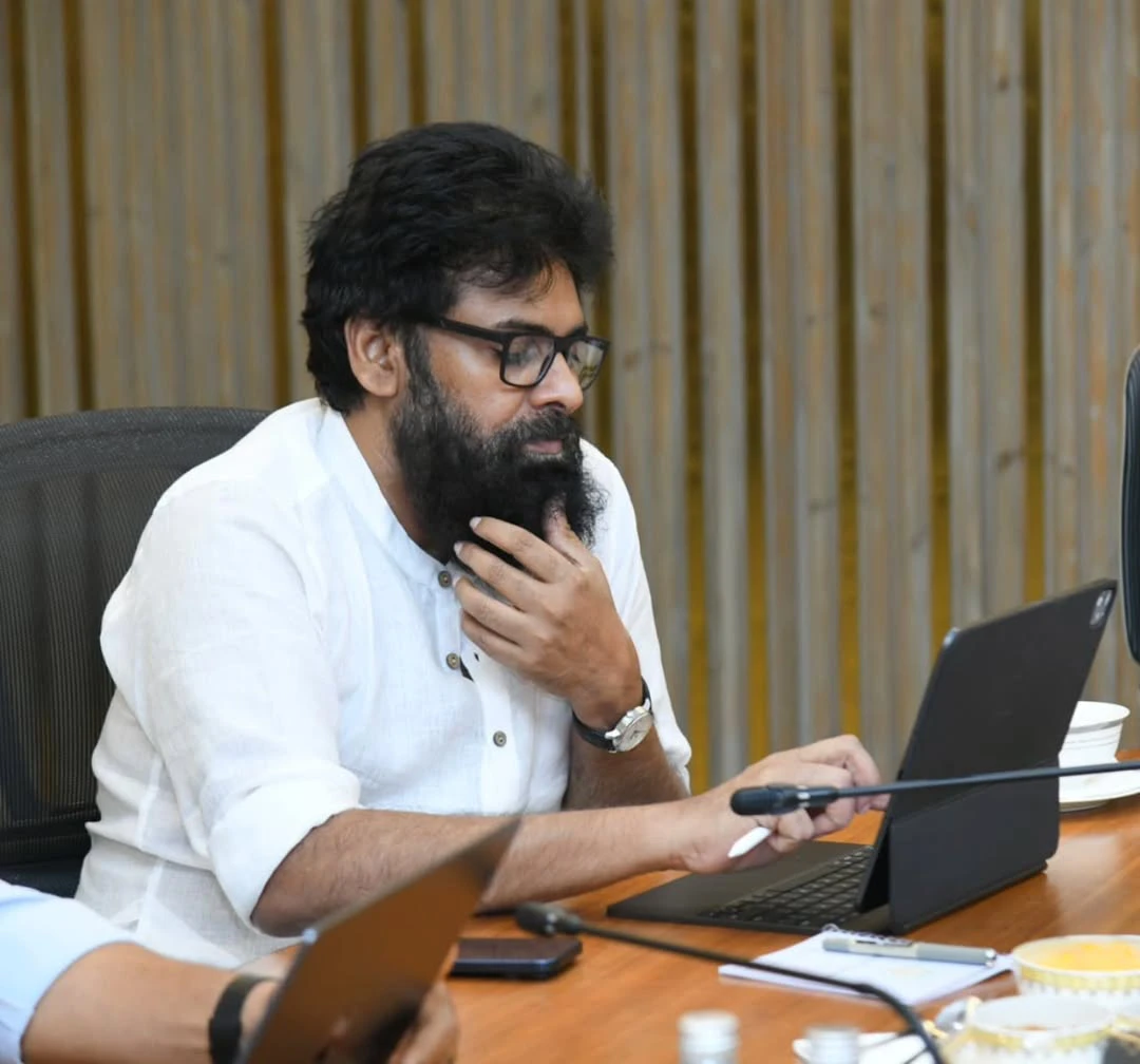 Pawan Kalyan Attends Cabinet Meeting After Operation