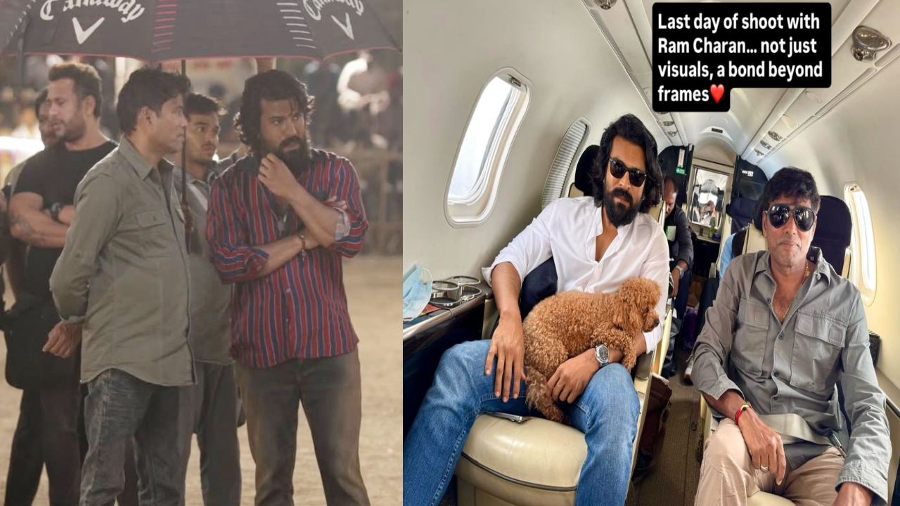 Peddi: ‘పెద్ది’ లాస్ట్ డే షూట్..  రామ్ చరణ్‌తో సినిమాటోగ్రాఫర్ రత్నవేలు స్పెషల్ ఫోటోలు