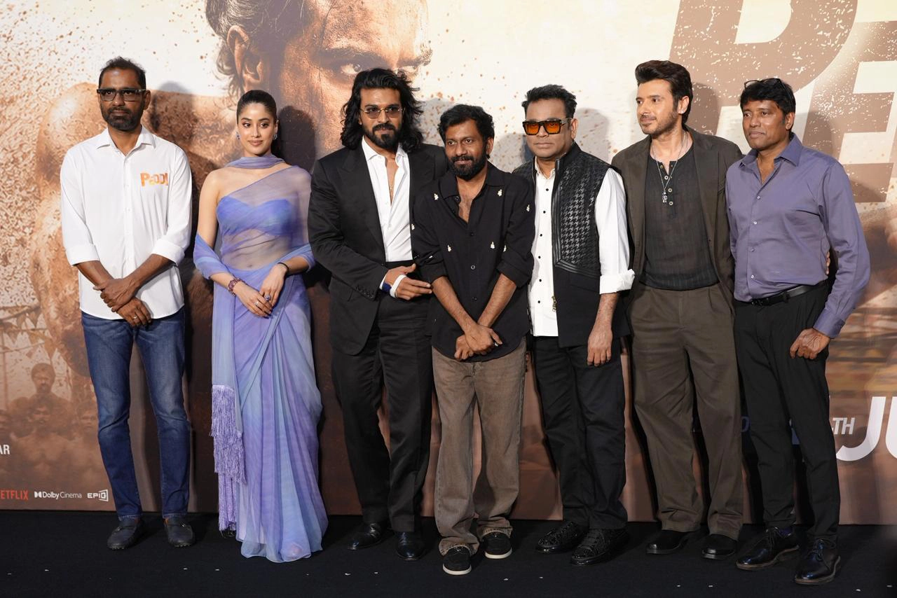 Ram Charan Peddi Trailer Launch Event