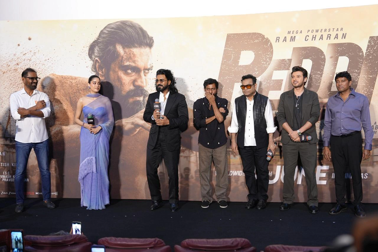 Ram Charan Peddi Trailer Launch Event