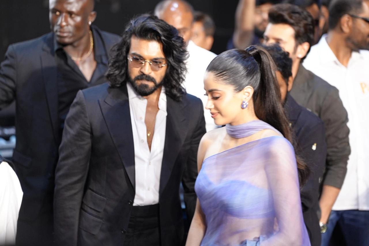 Ram Charan Peddi Trailer Launch Event