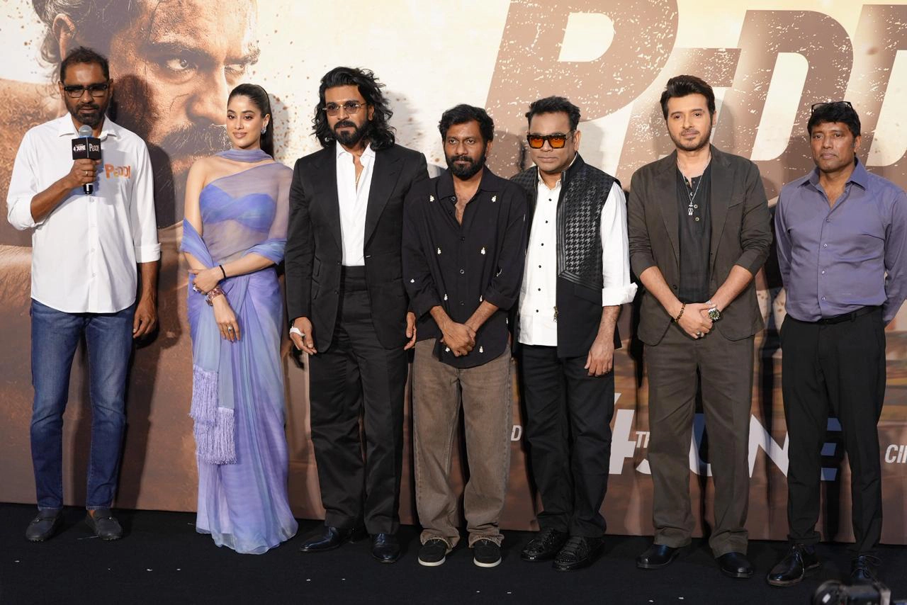 Ram Charan Peddi Trailer Launch Event